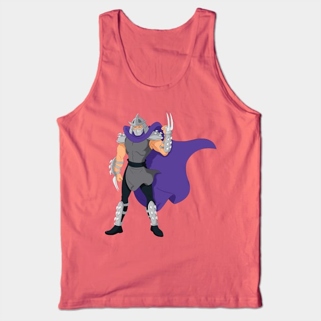 TMNT - Shredder Tank Top by Nykos